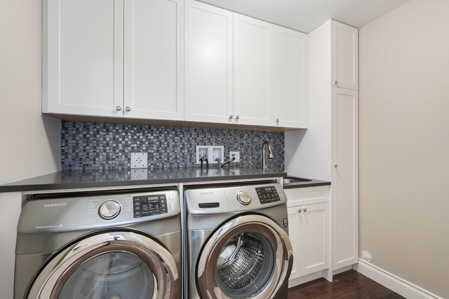 Laundry renovation in Coquitlam